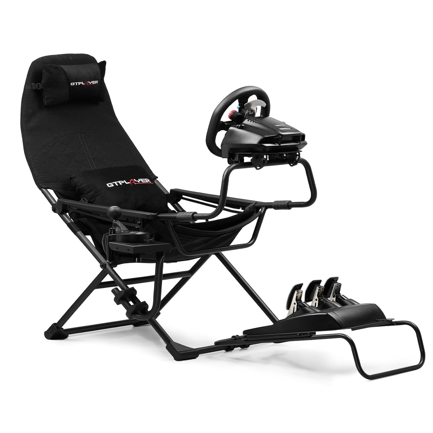 GTPLAYER Sim Racing Cockpit Foldable & Adjustable