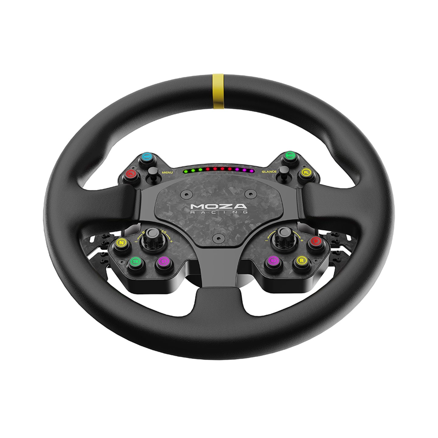 Moza RS V2 Round Leather Steering Wheel