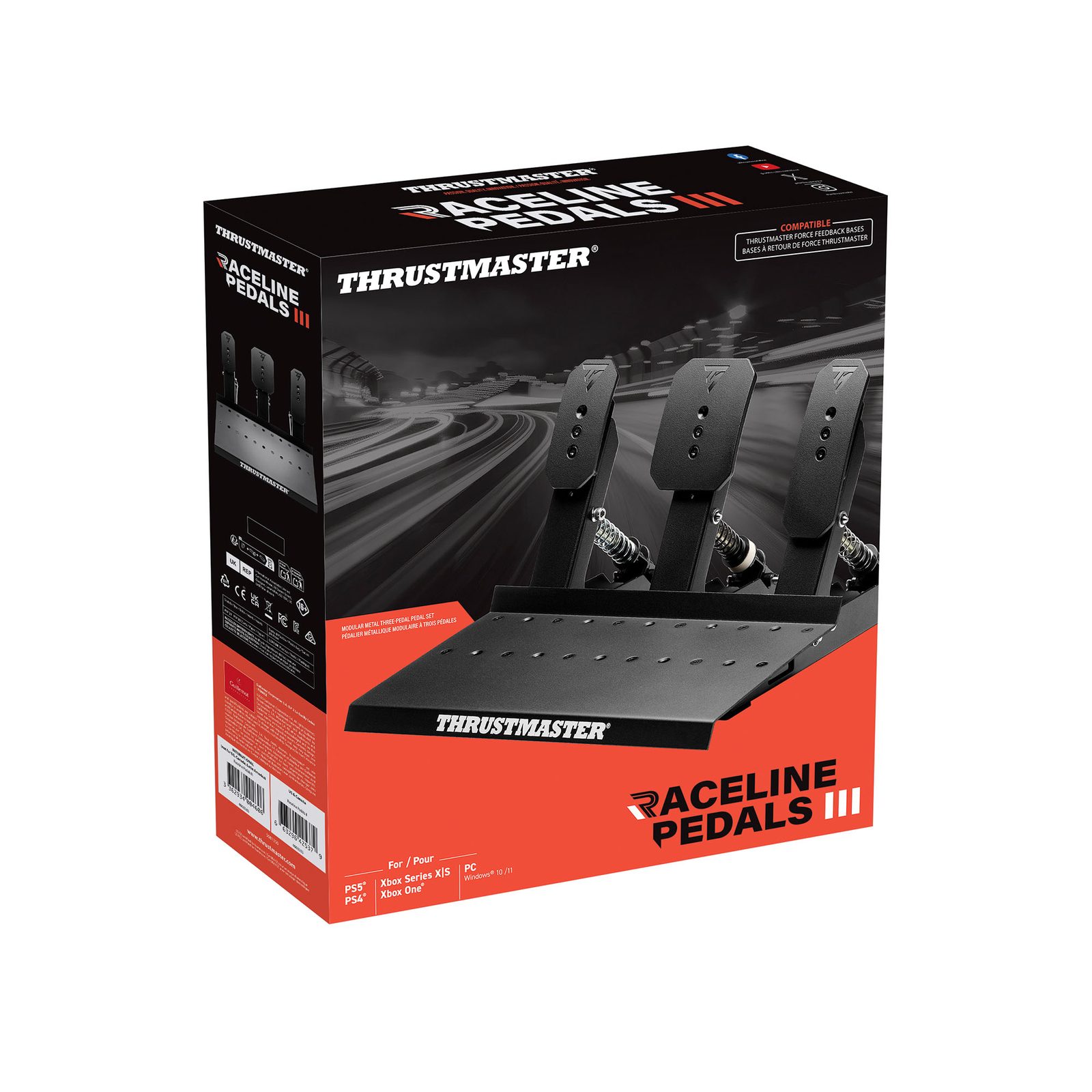 Thrustmaster Raceline Pedals III — Modular Pedal Set (PC/Console)